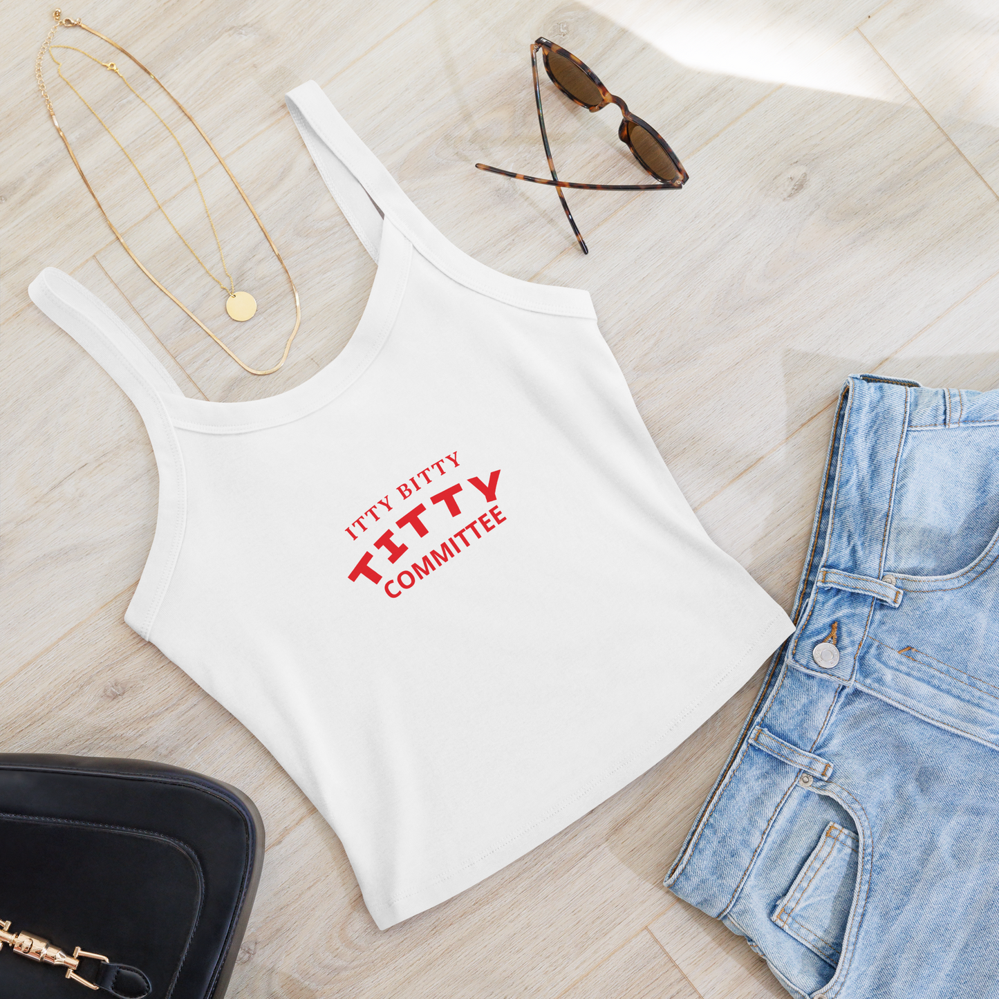 Itty Bitty Titty Committee Tank Top